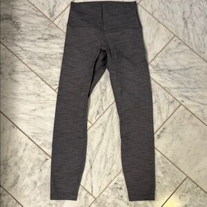 Lululemon Athletica Gray Streamlined Leggings